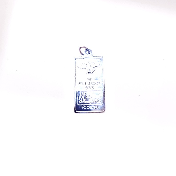 💎RARE💎Estate International Monetary Mint .999 Fine Sterling Silver Tag P… - Picture 2 of 8